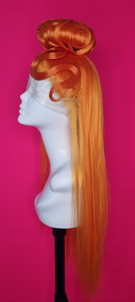 SWIRL GURL (ORANGE) -MADE TO ORDER