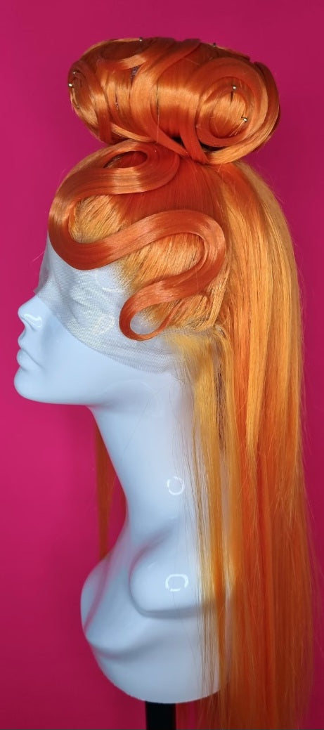 SWIRL GURL (ORANGE) -MADE TO ORDER