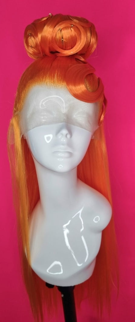 SWIRL GURL (ORANGE) -MADE TO ORDER